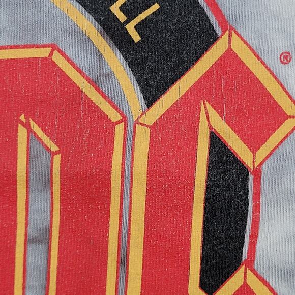 AC/DC 1976 High Voltage Fitted T-Shirt Womens XS/S Y2K Grunge Baby Tee - Picture 4 of 12